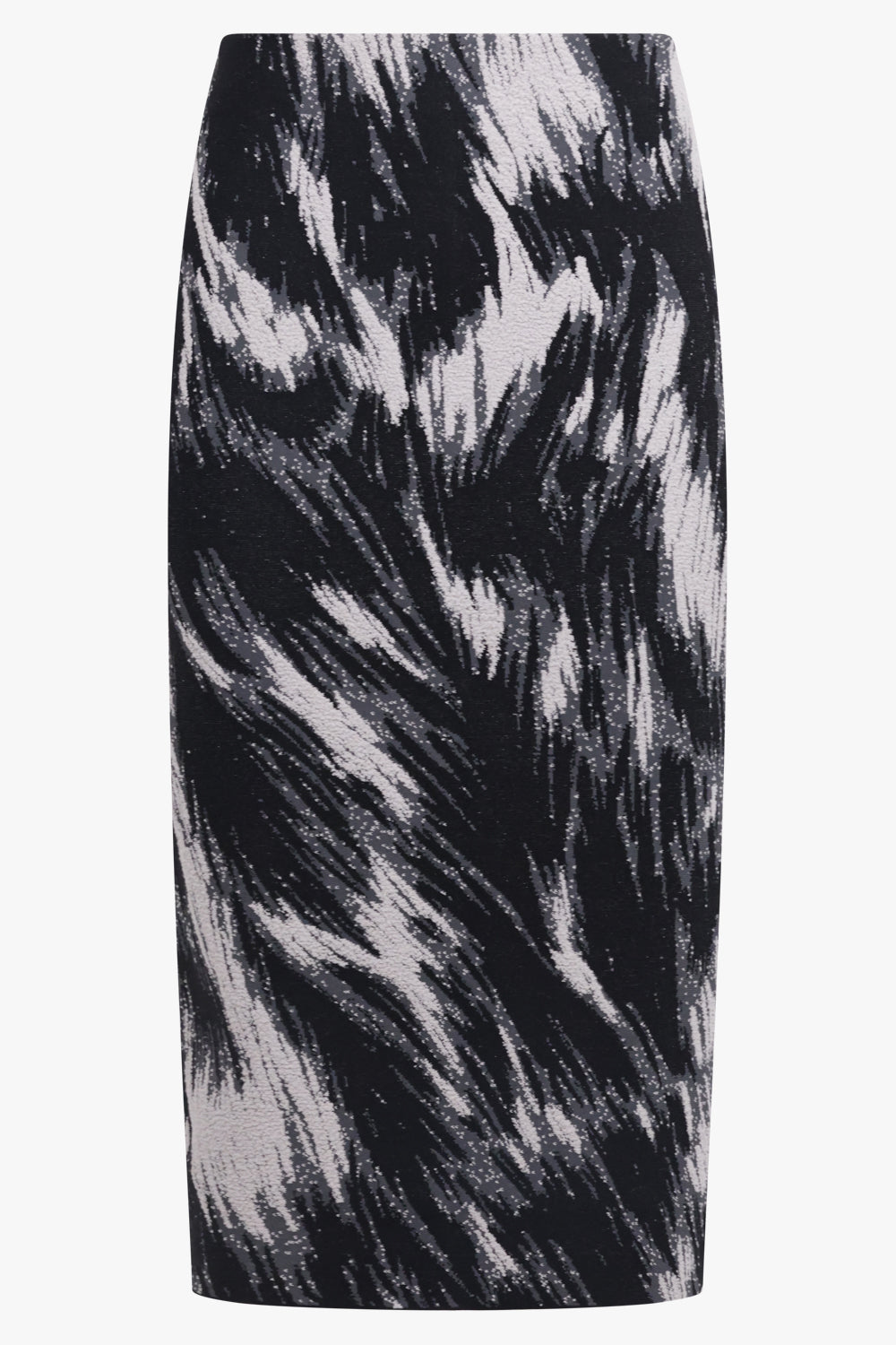 GIVENCHY RTW Marble Pencil Skirt | Grey Mix