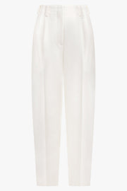 GIVENCHY RTW Double Pleat Wide Leg Pant | Ivory