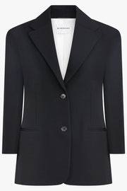 GIVENCHY RTW Single Breasted Two Button Jacket | Black