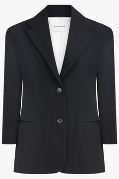 GIVENCHY RTW Single Breasted Two Button Jacket | Black