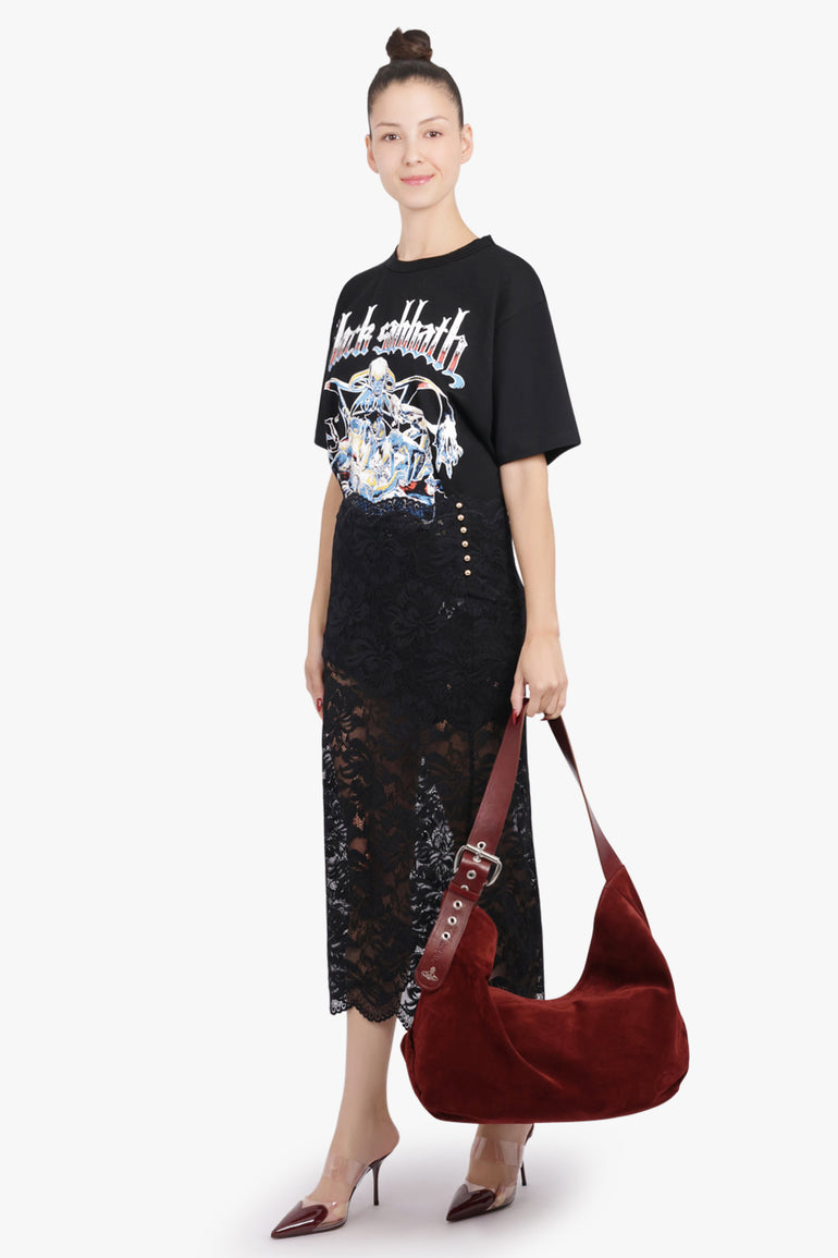 JUNYA WATANABE RTW Black Sabbath Print S/S T-Shirt | Black/Multi