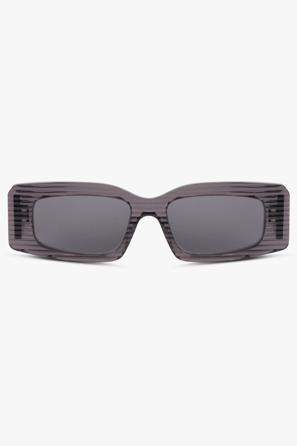 ALAIA Accessories Grey / Dark Grey AA0078S Rectangle Sunglasses | Dark Grey