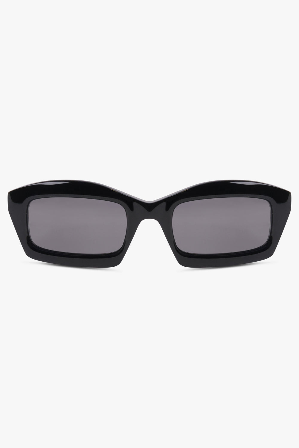 ALAIA Accessories Black / Black AA0089S Geometric Sunglasses | Black