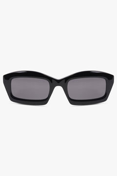 ALAIA Accessories Black / Black AA0089S Geometric Sunglasses | Black