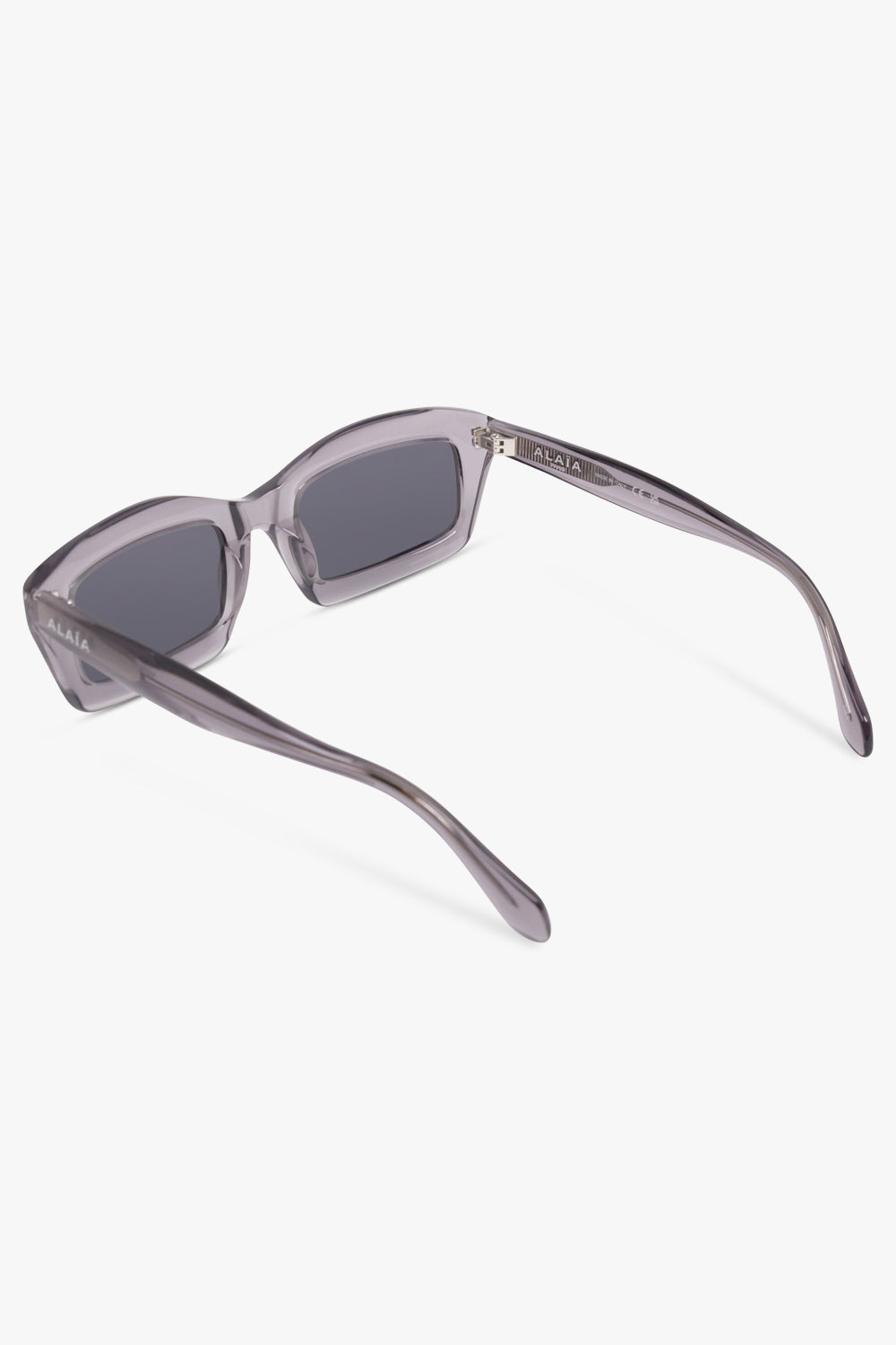 ALAIA Accessories Grey / Grey AA0089S Geometric Sunglasses | Grey