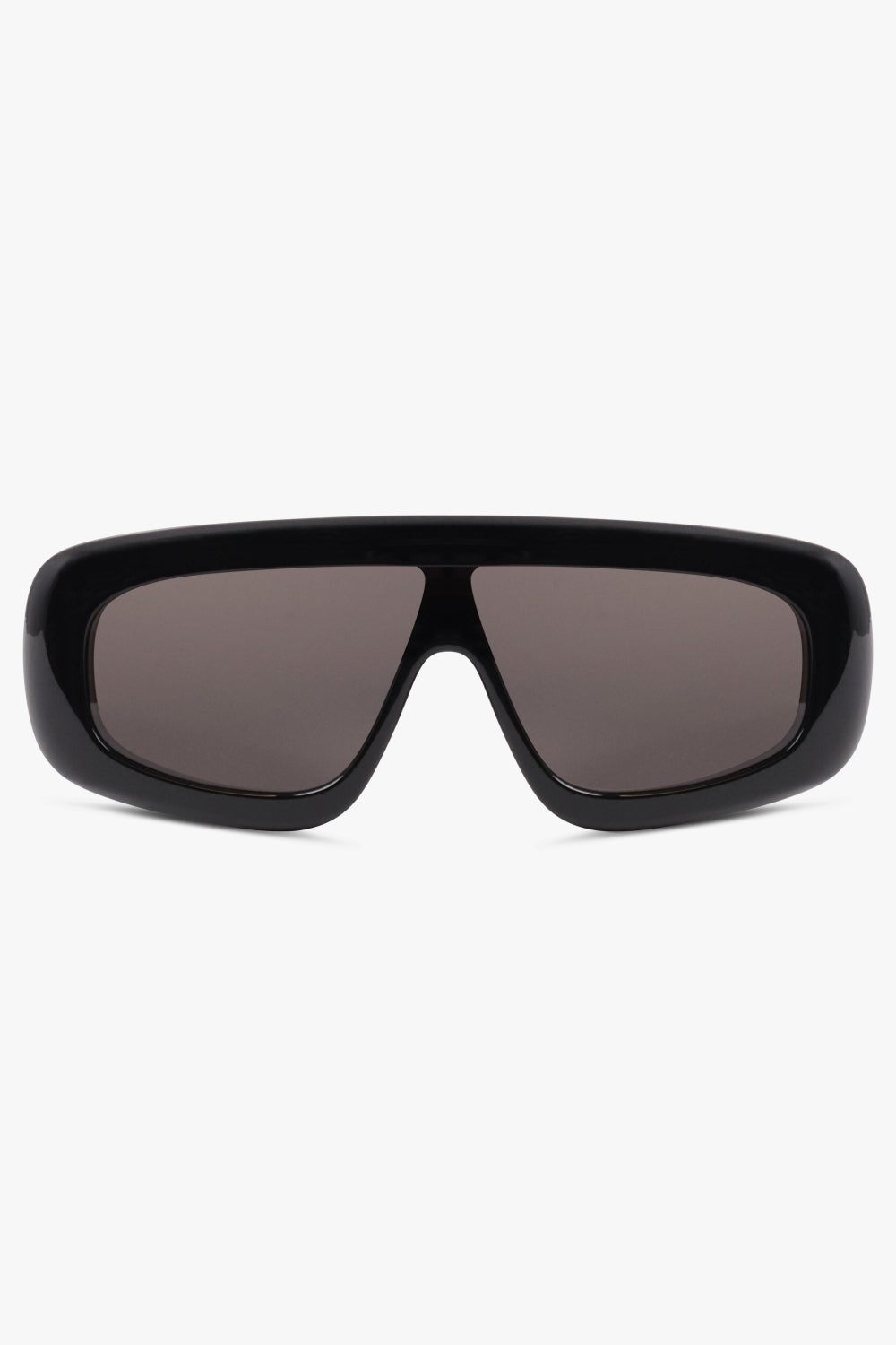 BOTTEGA VENETA Accessories Black / Black BV12181S Chunky Rectangle Sunglasses | Black