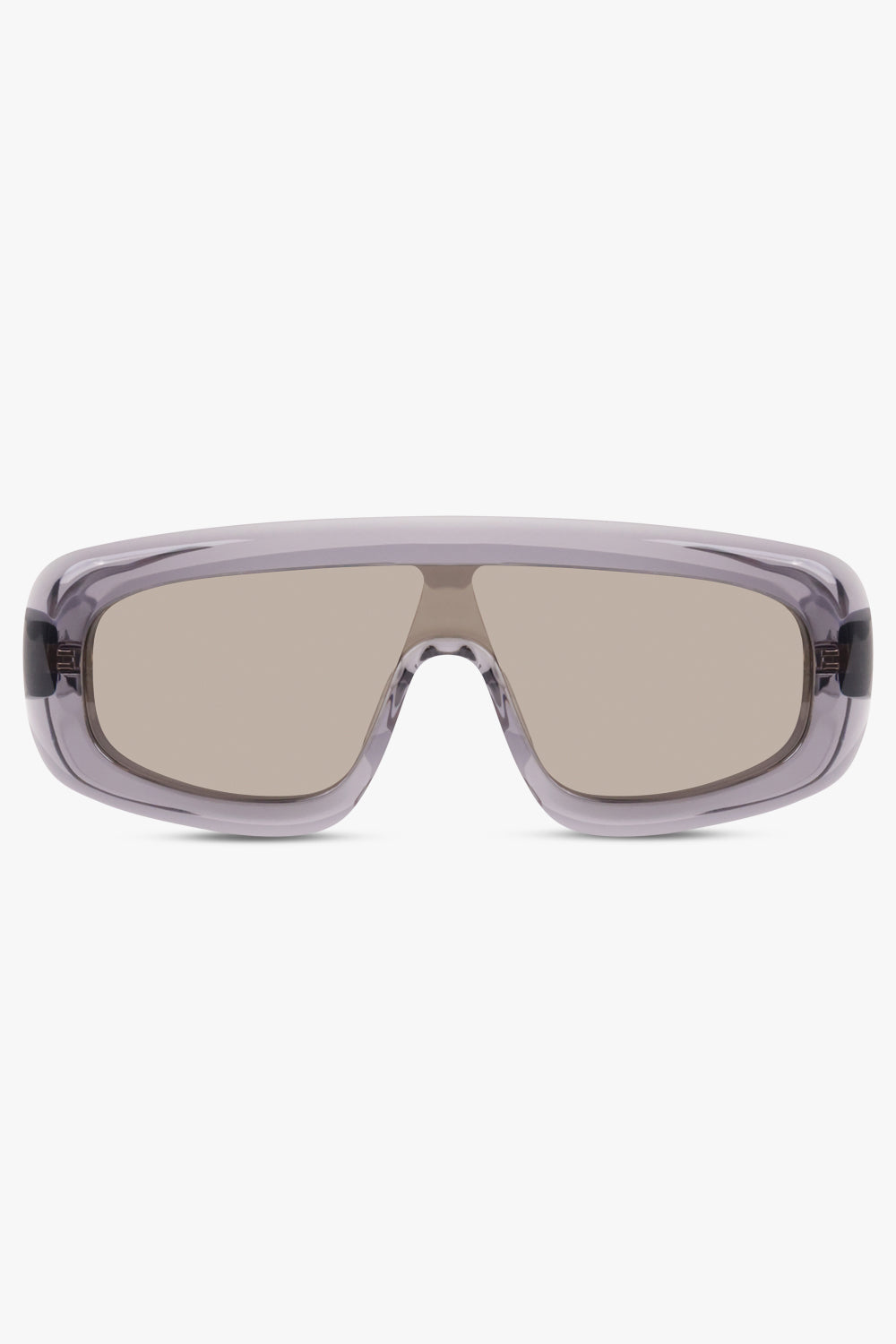 BOTTEGA VENETA Accessories Grey / Grey BV12181S Chunky Rectangle Sunglasses | Grey