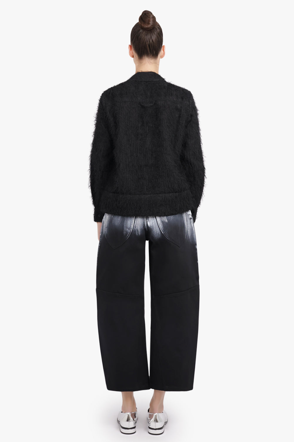 MELITTA BAUMEISTER RTW Hairy L/S Foam Hem Shirt | Black