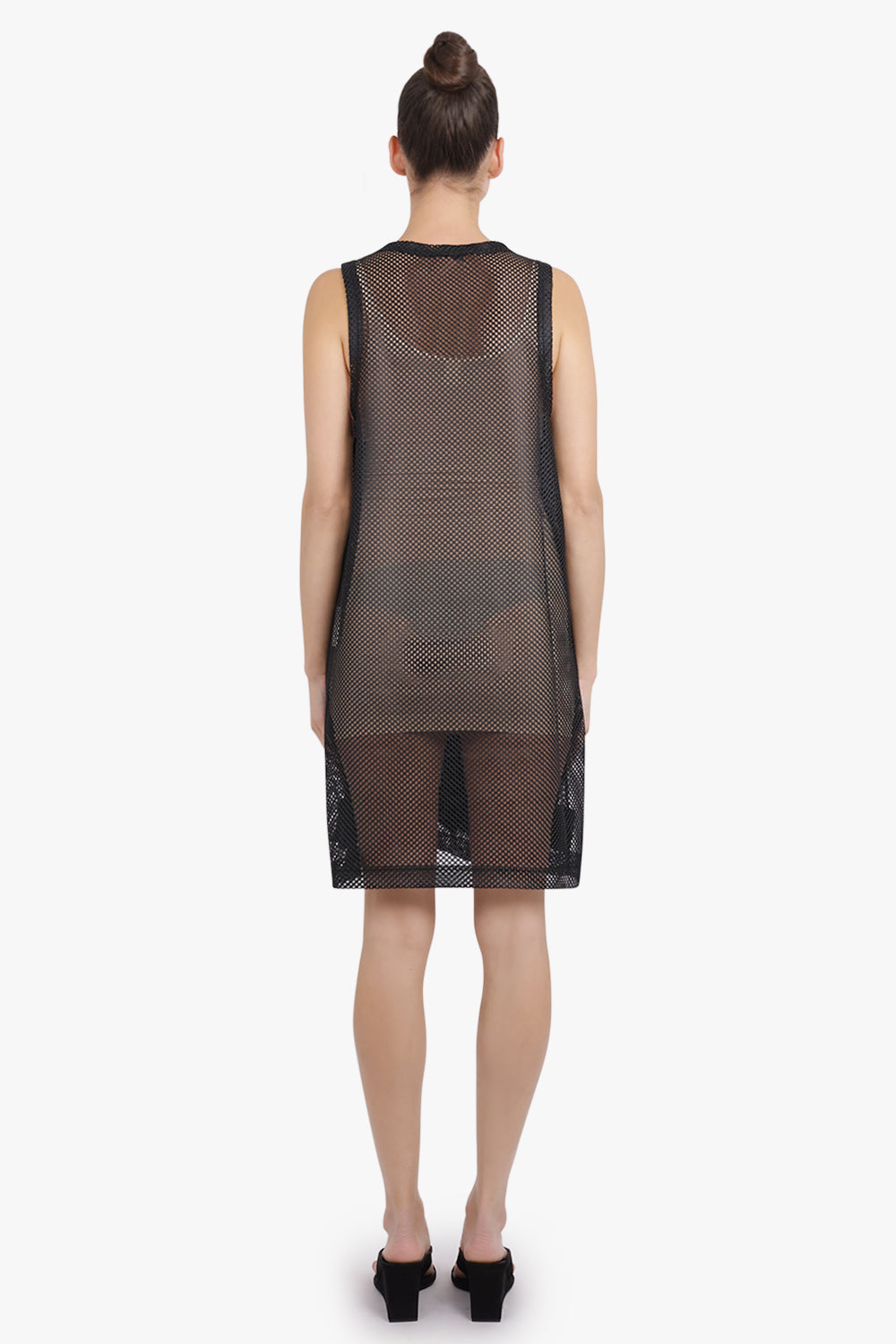 COMME DES GARCONS HOMME PLUS RTW Mesh Singlet Dress | Black