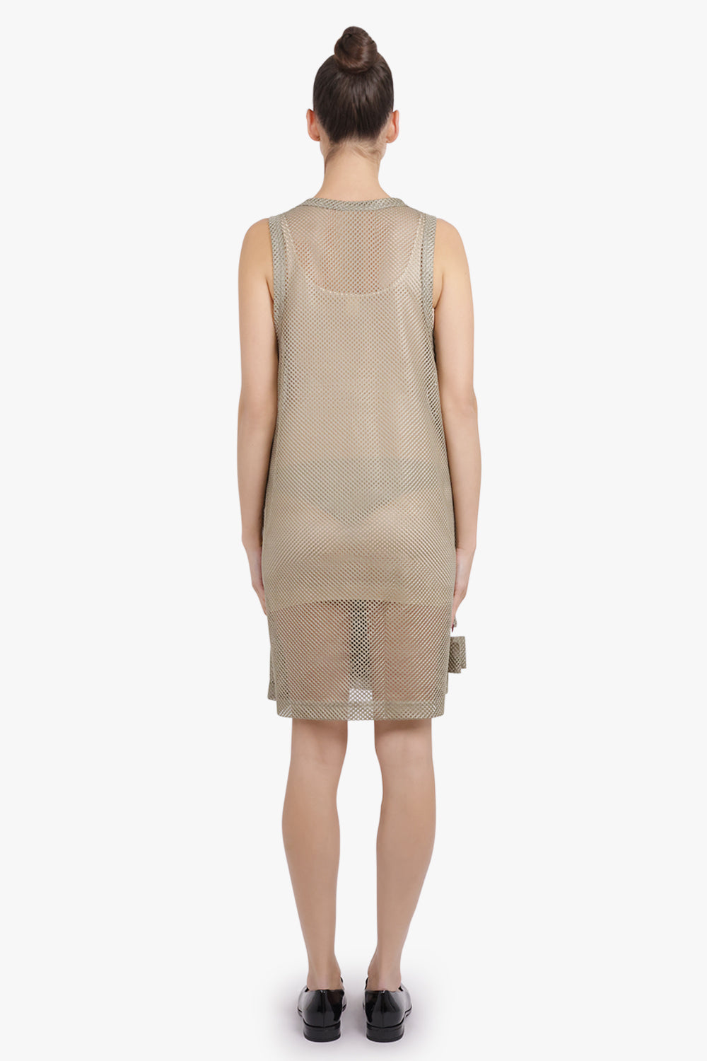COMME DES GARCONS HOMME PLUS RTW Mesh Singlet Dress | Khaki