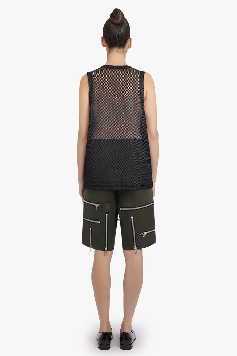 COMME DES GARCONS HOMME PLUS RTW Mesh Singlet Top | Black
