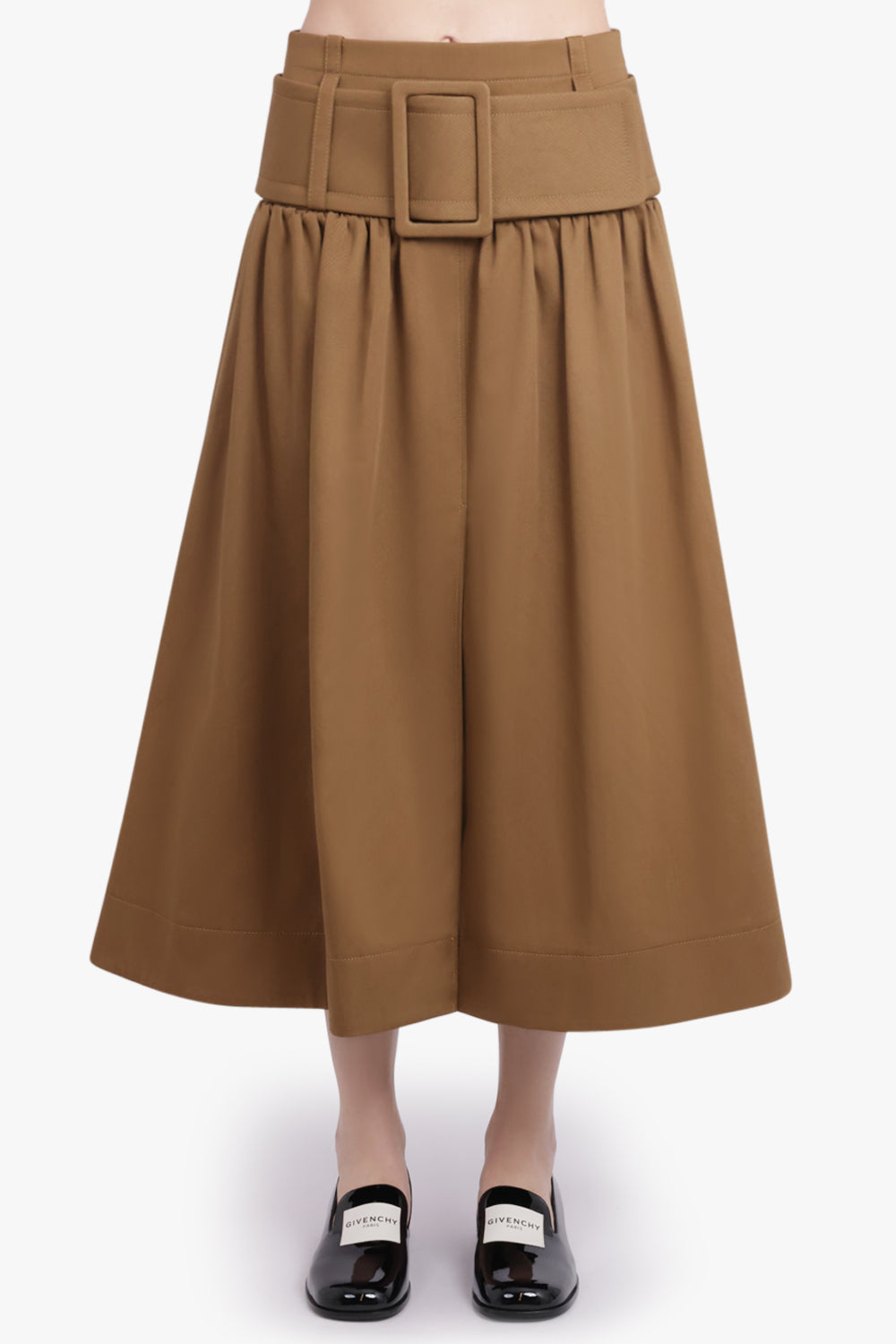 PATOU RTW Volume Midi Skirt With Belt Detail | Nutmeg