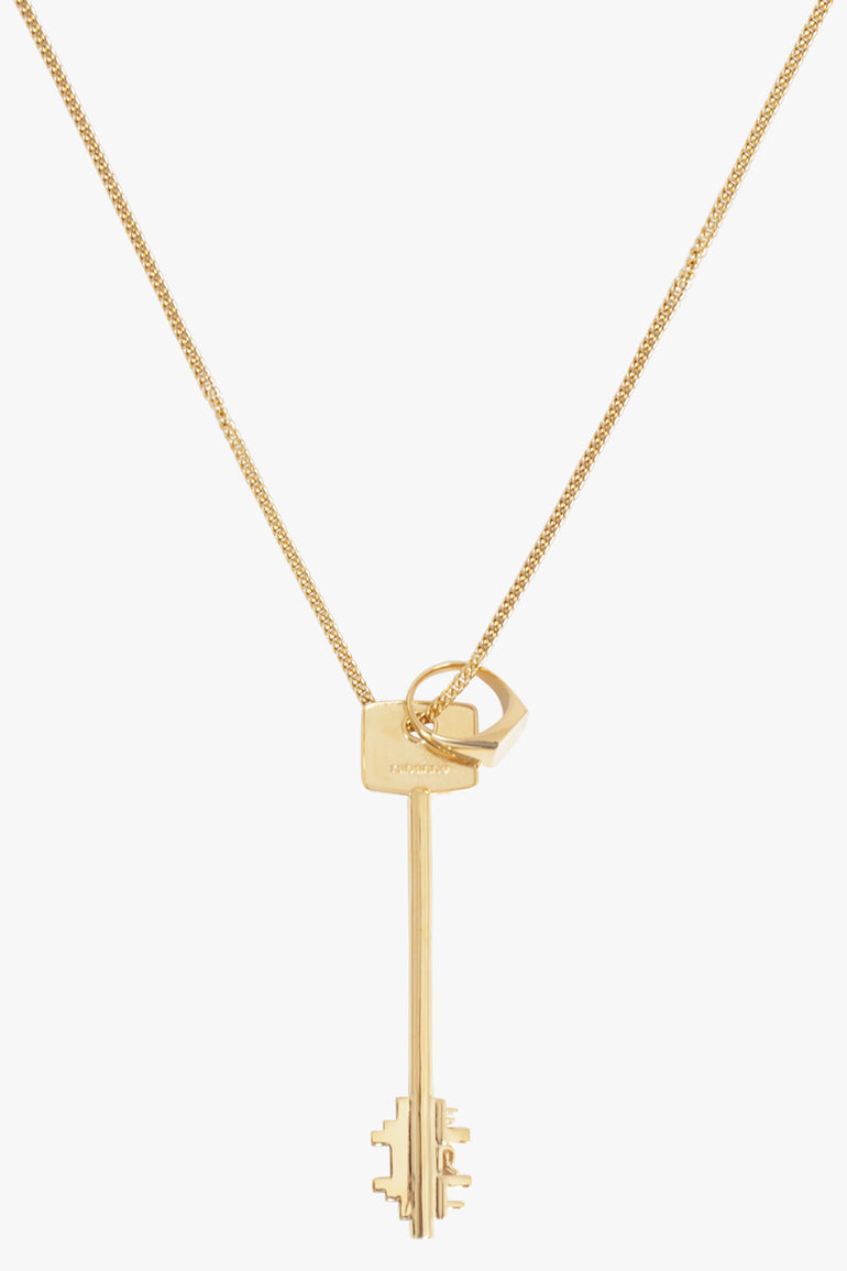 RABANNE JEWELLERY Gold / Gold Key Long Pendant | Gold