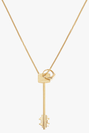 RABANNE JEWELLERY Gold / Gold Key Long Pendant | Gold
