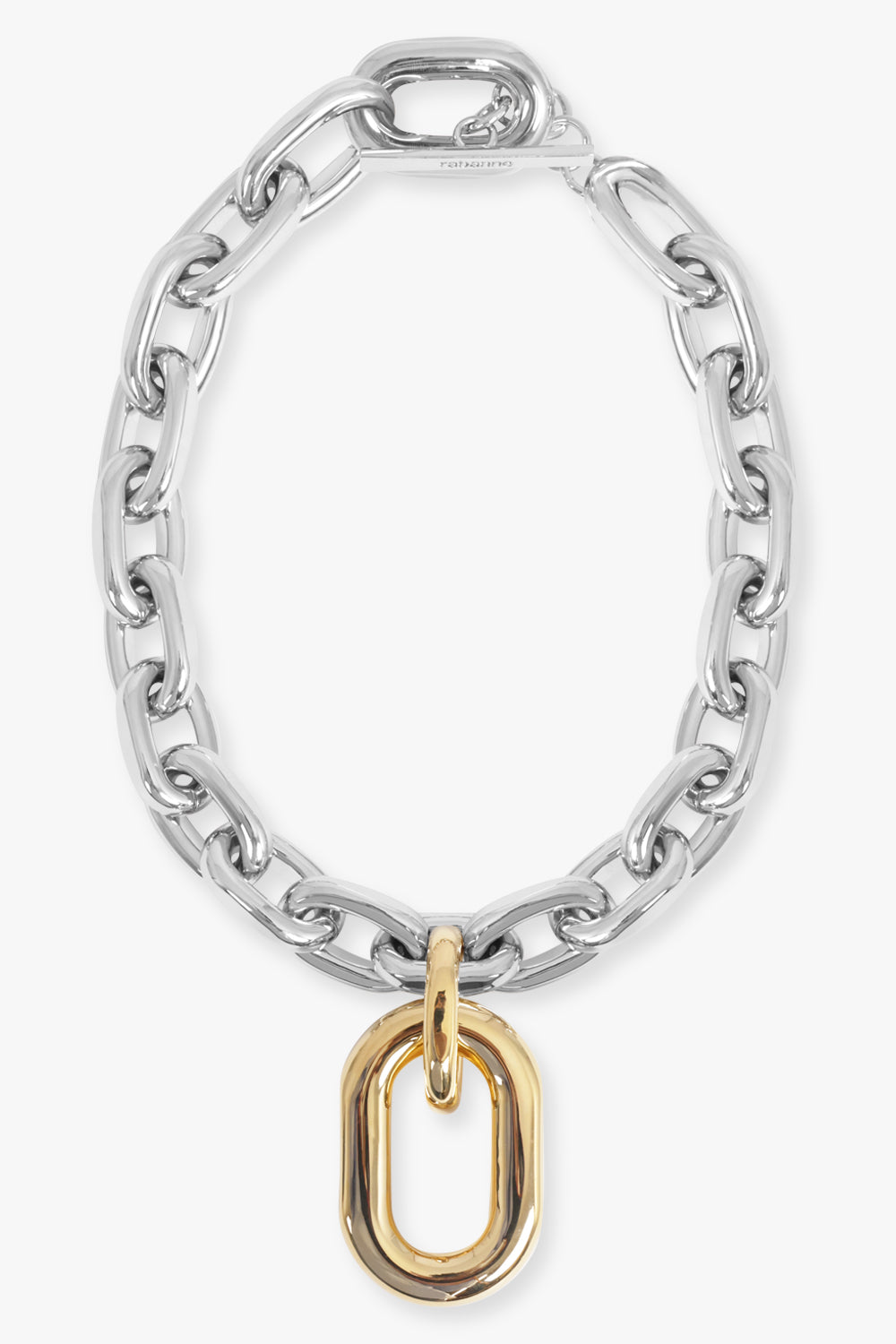 RABANNE JEWELLERY Multi / Silver/Gold XL Link Necklace | Silver/Gold