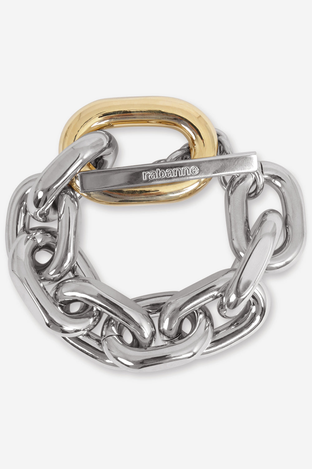 RABANNE JEWELLERY Multi / Silver/Gold XL Link Bracelet | Silver/Gold