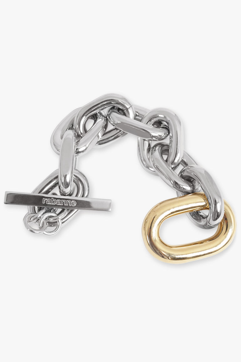 RABANNE JEWELLERY Multi / Silver/Gold XL Link Bracelet | Silver/Gold