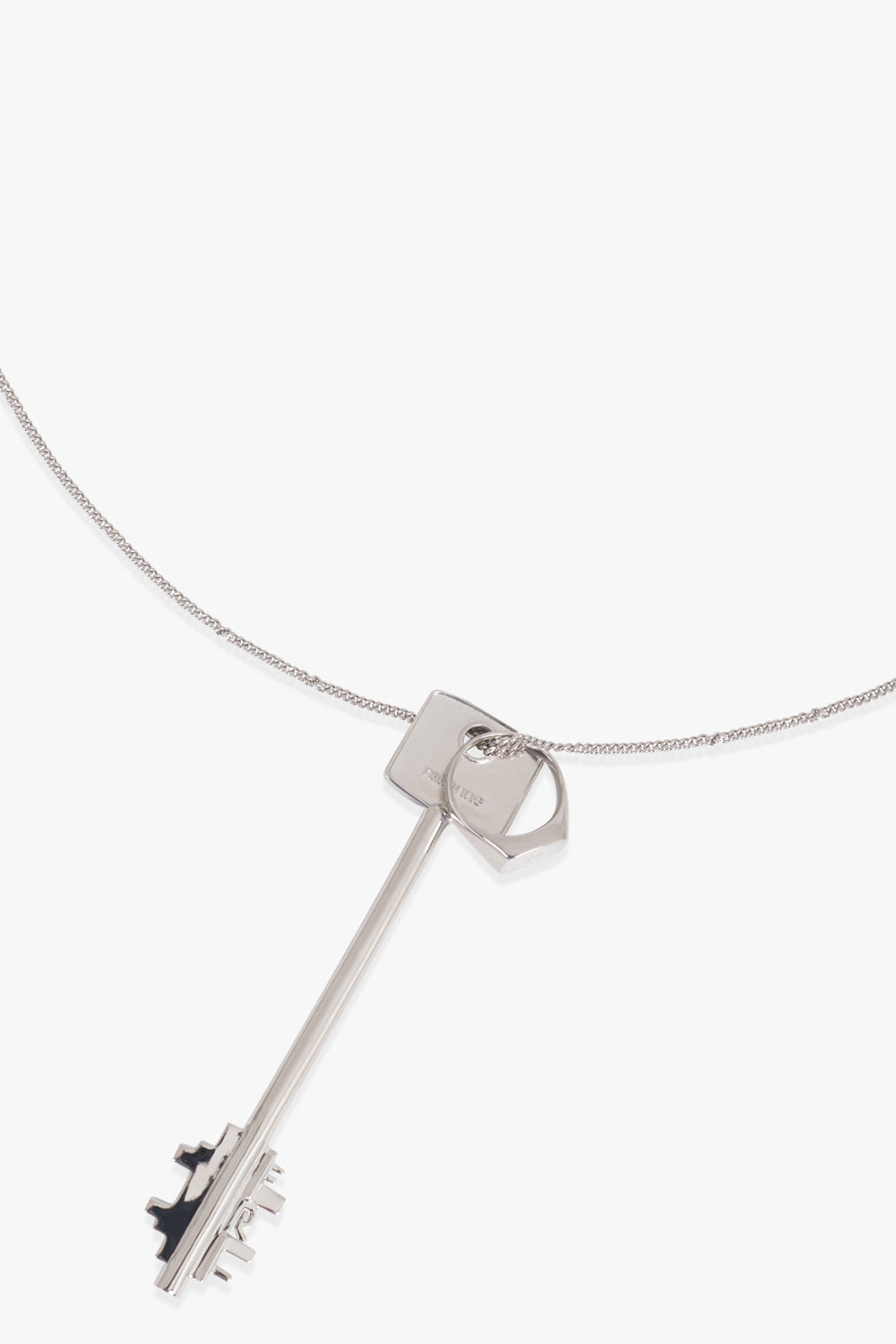 RABANNE JEWELLERY Silver / Silver Key Long Pendant | Silver