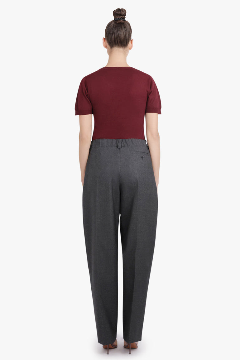 VIVIENNE WESTWOOD RTW Bea S/S Knit Top | Brick Red