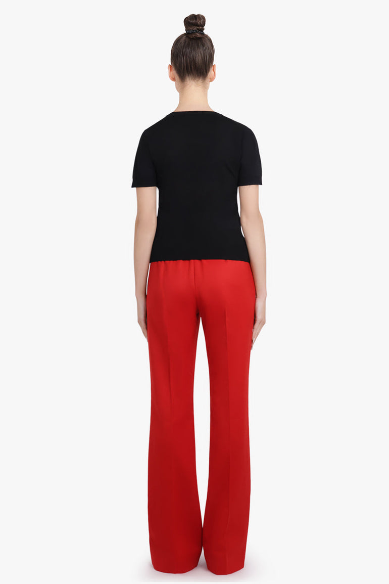 VIVIENNE WESTWOOD RTW Bea S/S Knit Top | Black