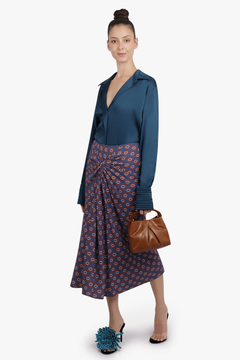 DRIES VAN NOTEN BAGS BROWN / Tan Mini Resin Handle Bag | Tan