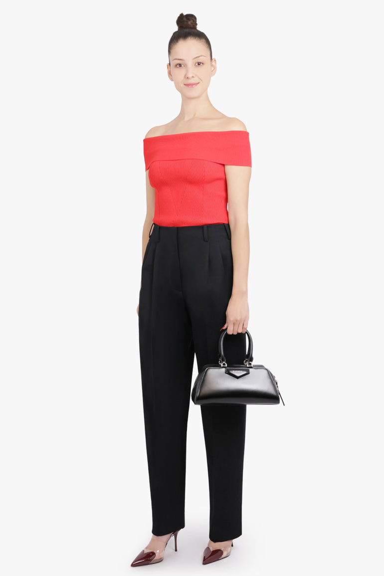 GIVENCHY BAGS BLACK / Black Antigona Small East West Cube Handbag | Black