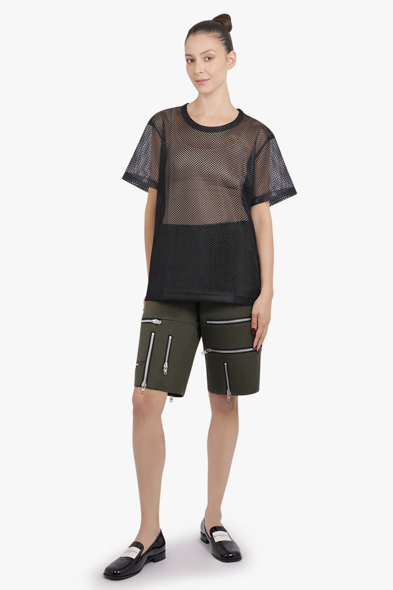 COMME DES GARCONS HOMME PLUS RTW S/S Mesh T-Shirt | Black