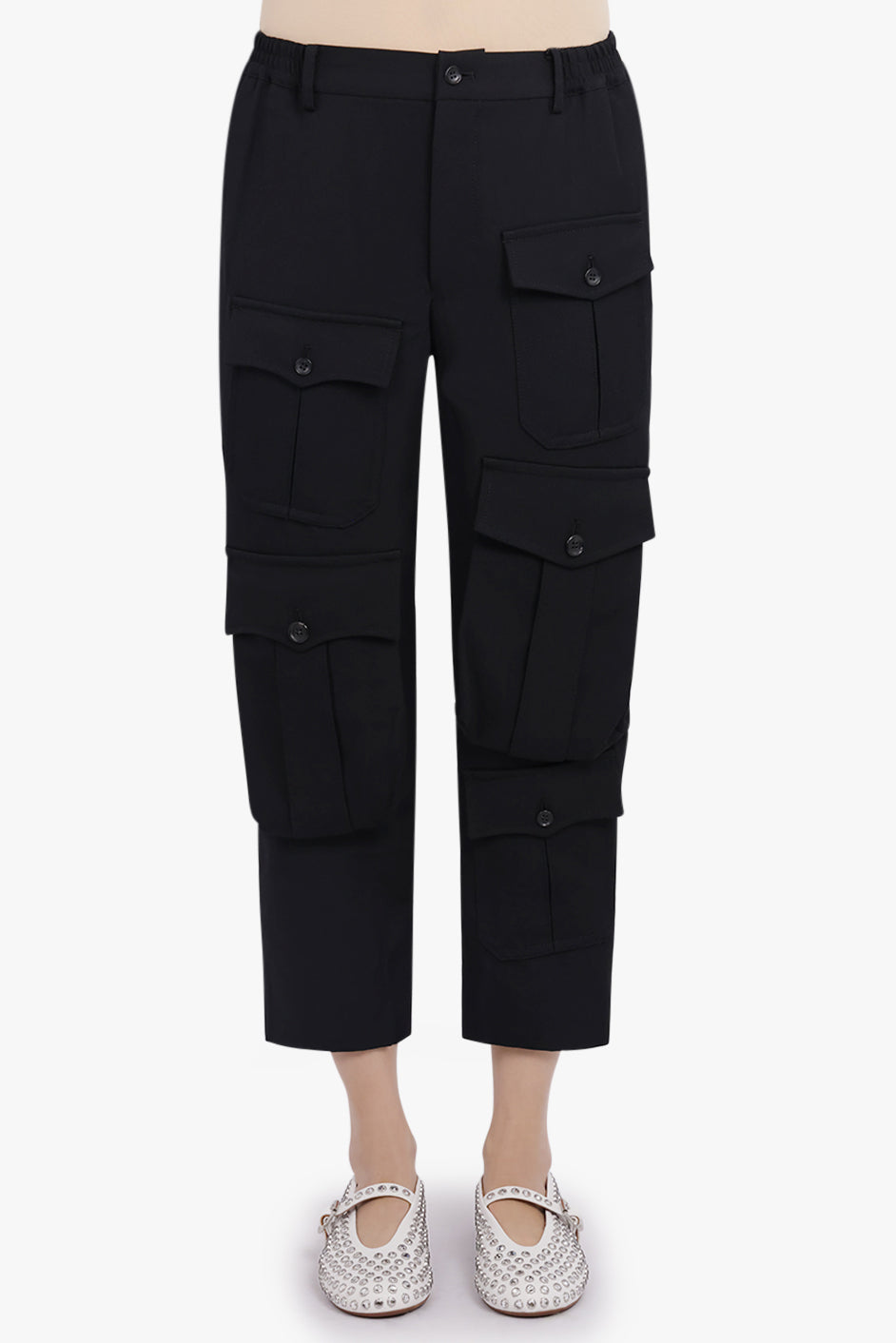 COMME DES GARCONS HOMME PLUS RTW Pocket Detail Pant | Black