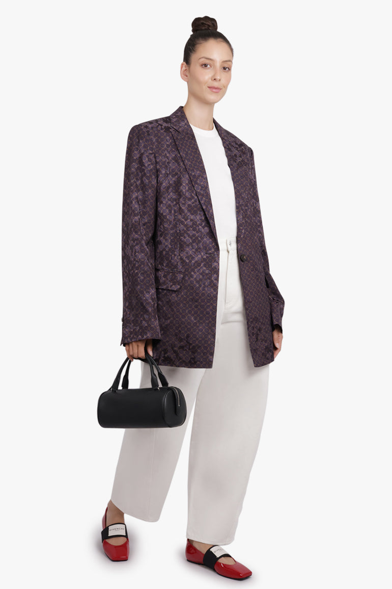 THE ROW BAGS BLACK / BLACK Edith Round Tube Handbag | Black