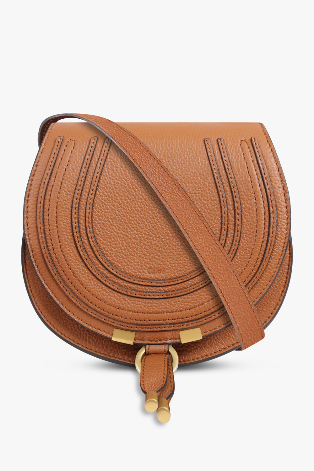 CHLOE BAGS BROWN Marcie Small Bag | Tan