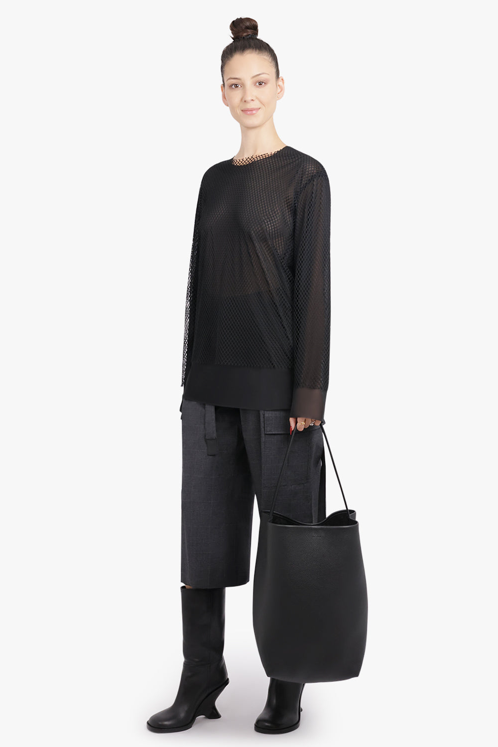 Large N/S Park Tote Bag | Black – Parlour X