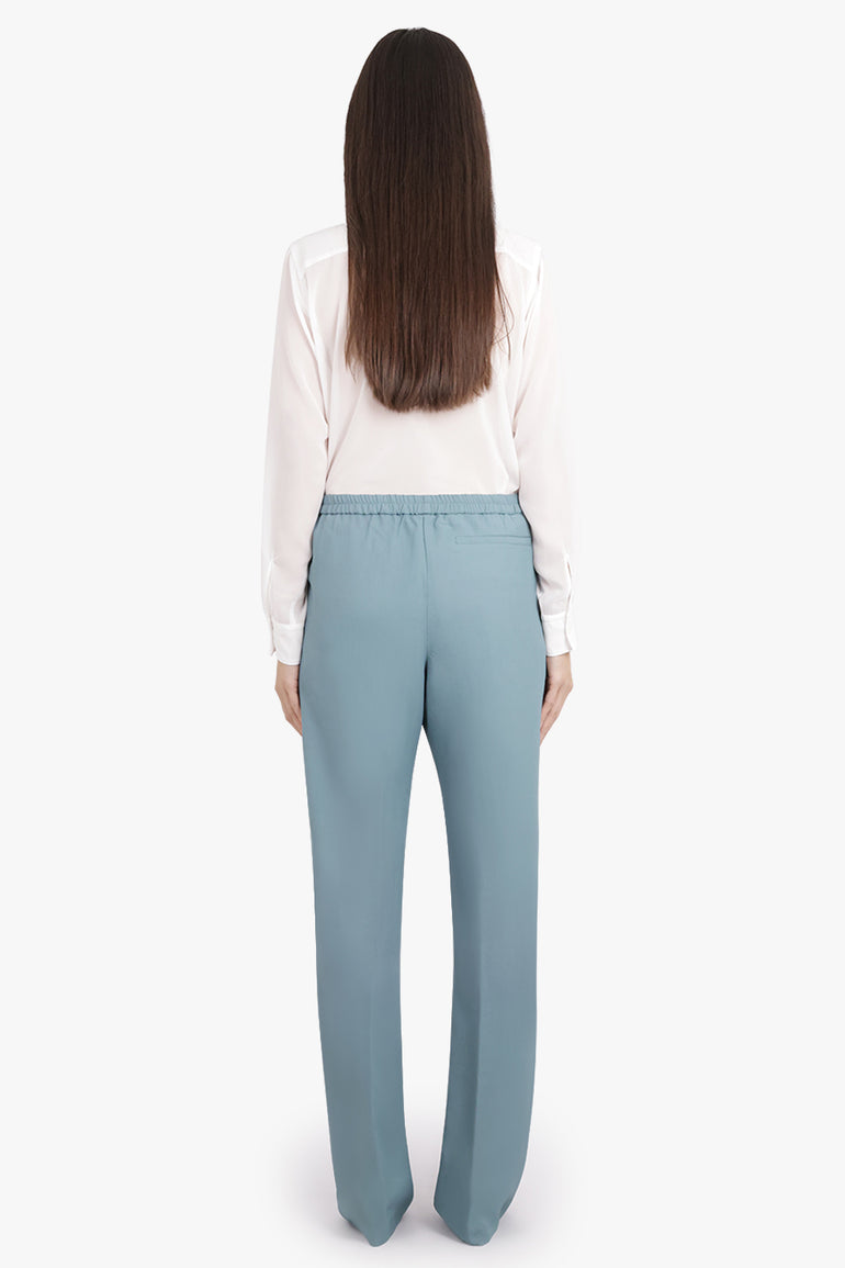 DRIES VAN NOTEN RTW Pennam Relaxed Pant | Turquoise