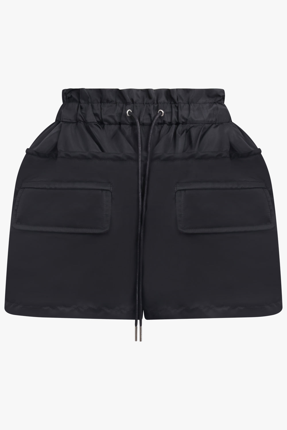 SACAI RTW Padded Panel Shorts With Pocket Detail | Black