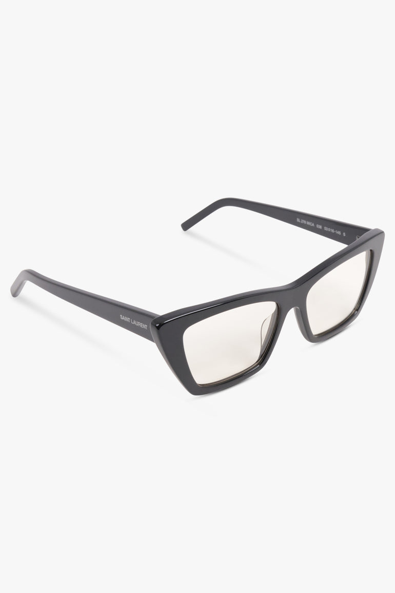 SAINT LAURENT Accessories Black / Black SL 276 Mica Sunglasses | Black