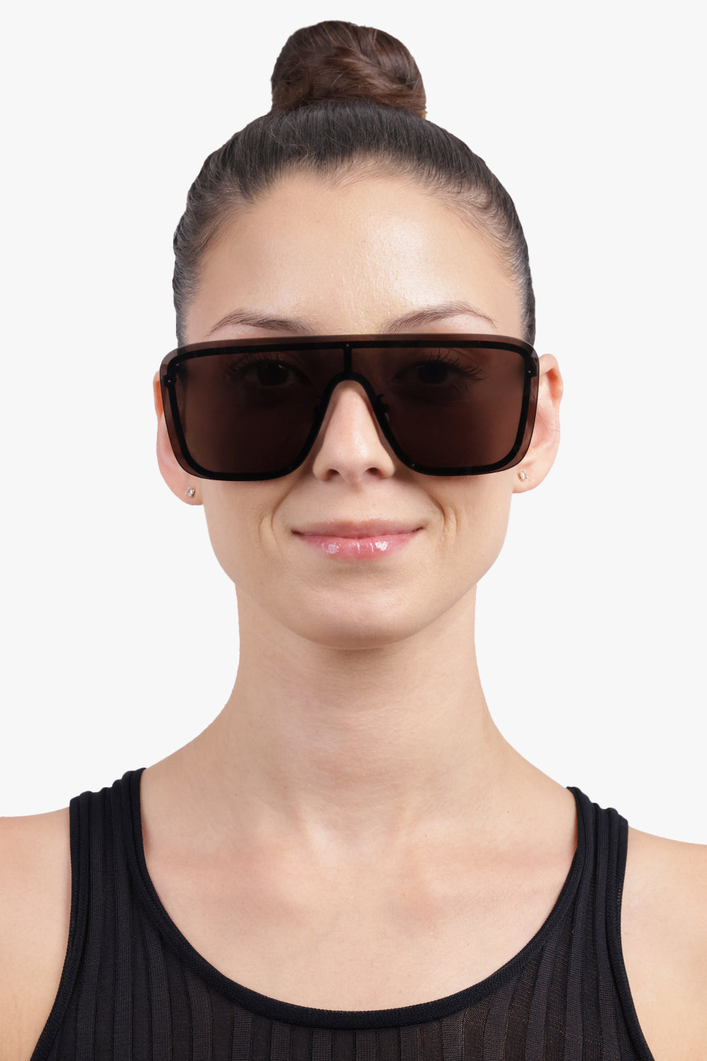 SAINT LAURENT Accessories Black / Black SL 364 Mask Sunglasses | Black
