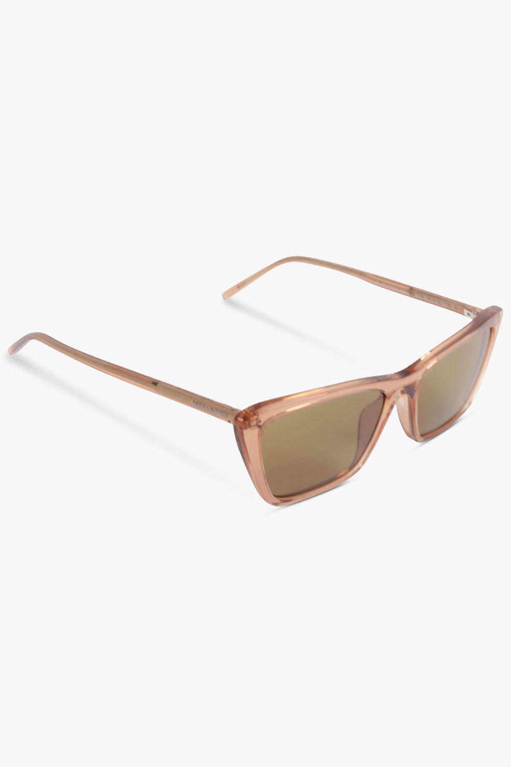 SAINT LAURENT ACCESSORIES BROWN / Amber Brown SL 737 Mica Thin Sunglasses | Amber Brown