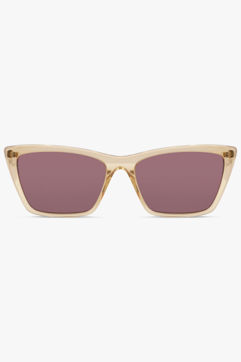 SAINT LAURENT ACCESSORIES MULTI / Yellow/Purple SL 737 Mica Thin Sunglasses | Yellow/Purple