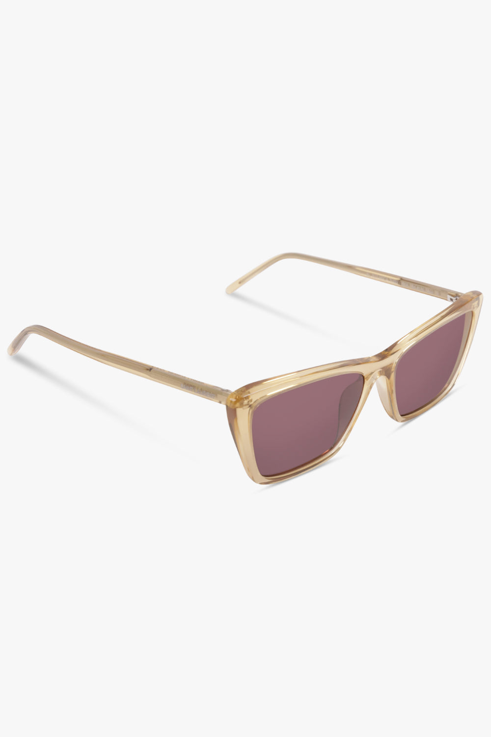 SAINT LAURENT ACCESSORIES MULTI / Yellow/Purple SL 737 Mica Thin Sunglasses | Yellow/Purple