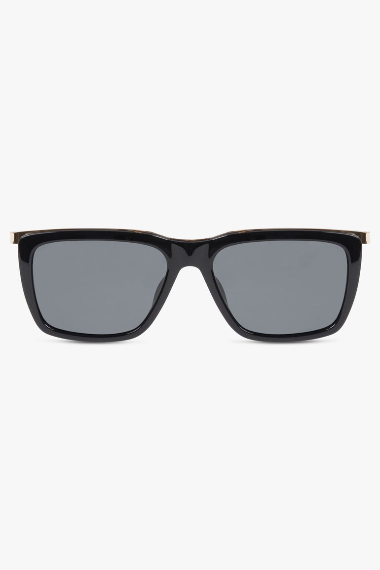 SAINT LAURENT Accessories Black / Black/Gold SL 765 Rectangle Sunglasses | Black/Gold