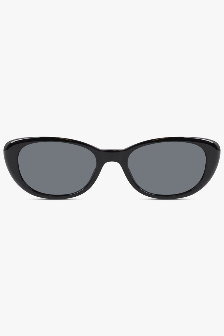 SAINT LAURENT ACCESSORIES BLACK / Black SL 822 Rounded Cat Eye | Black