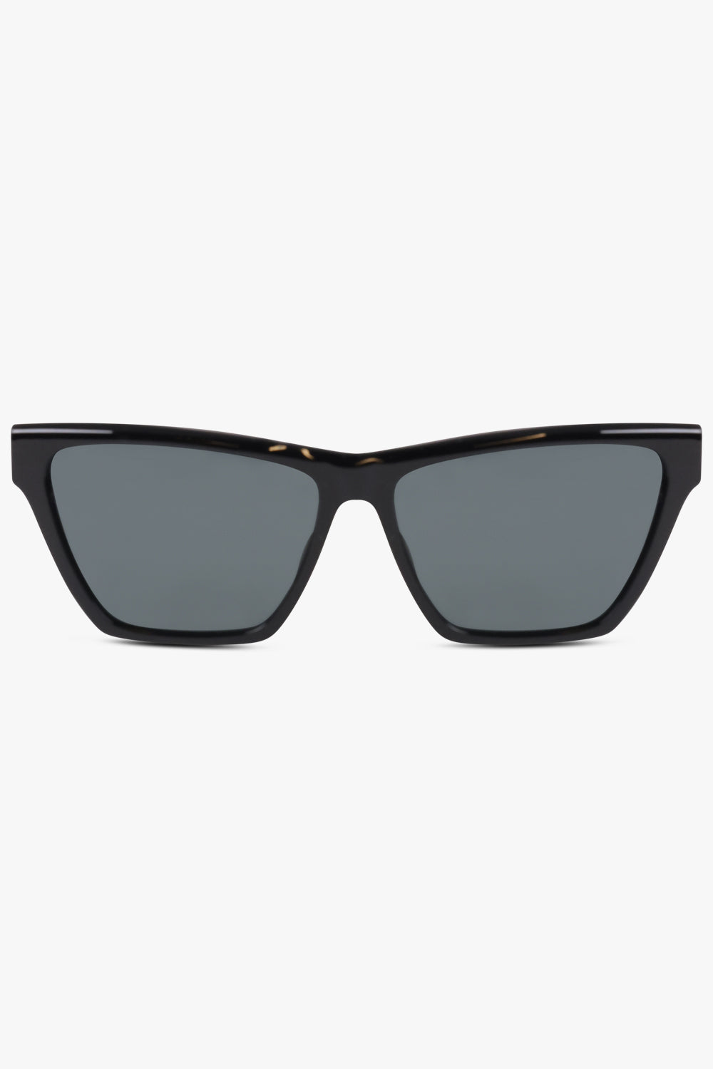 SAINT LAURENT ACCESSORIES BLACK / Black SL M103 Squared Cat Eye Sunglasses | Black