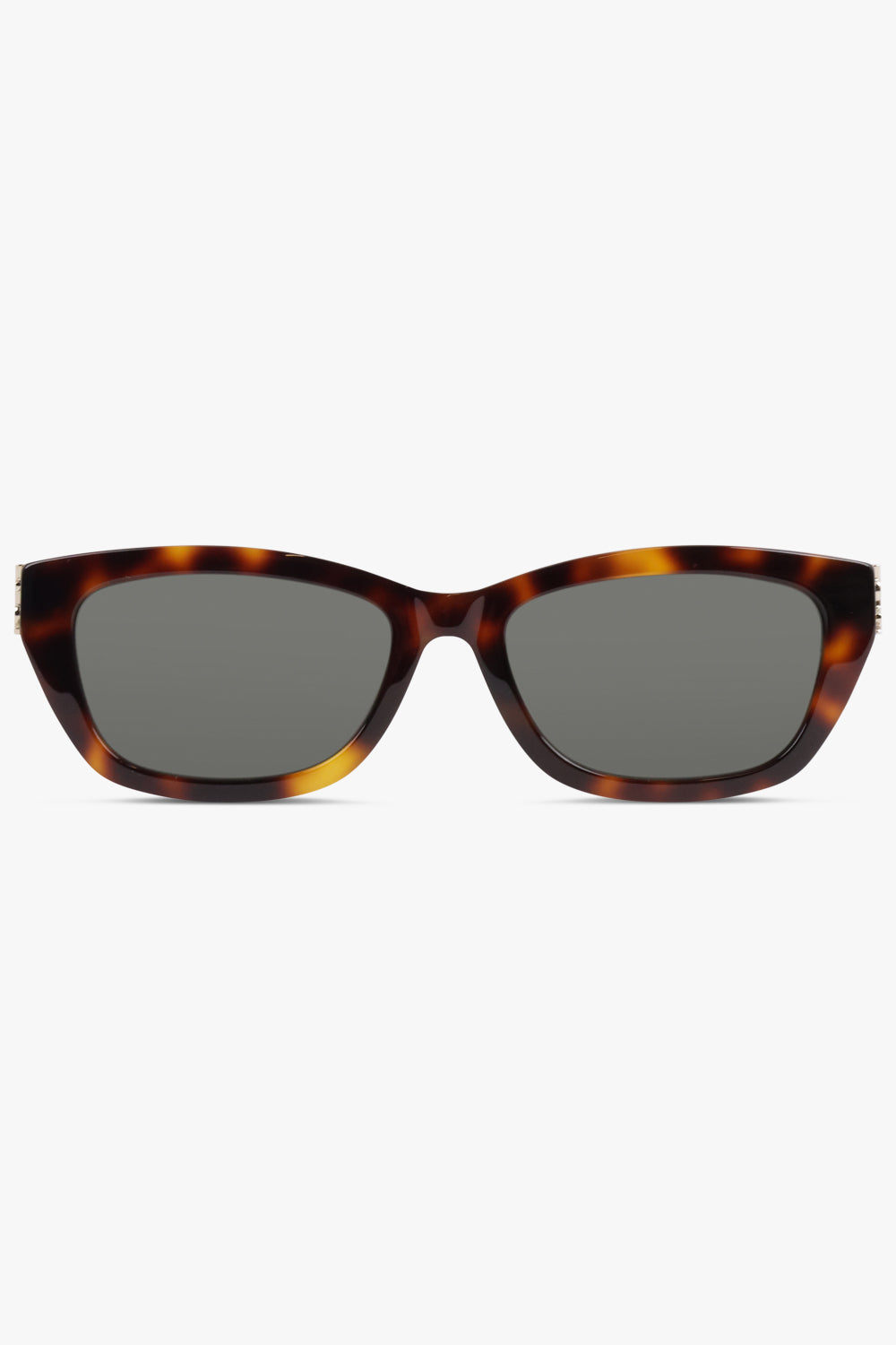 SAINT LAURENT SUNGLASSES BROWN / Havana SL M153 Round Sunglasses | Havana