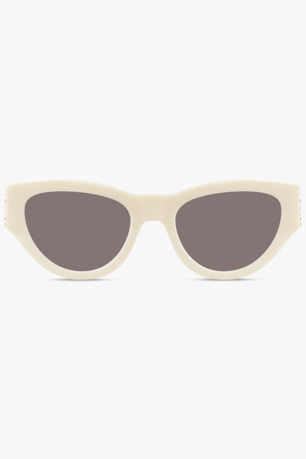 SAINT LAURENT ACCESSORIES NEUTRALS / Ivory SL M94 Cat Eye Monogramme Sunglasses | Ivory