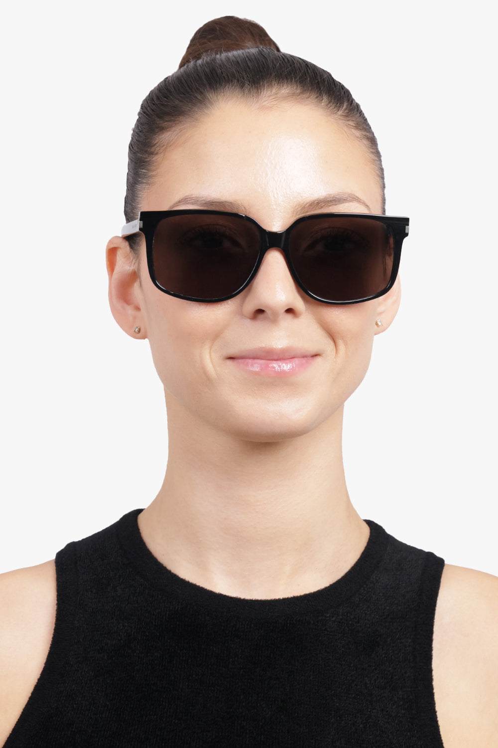 SAINT LAURENT ACCESSORIES BLACK SL 489 SUNGLASSES | BLACK