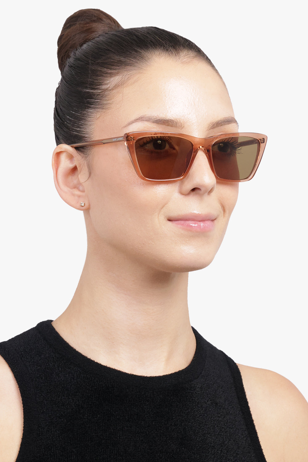 SAINT LAURENT ACCESSORIES MULTI / Yellow/Purple SL 737 Mica Thin Sunglasses | Yellow/Purple