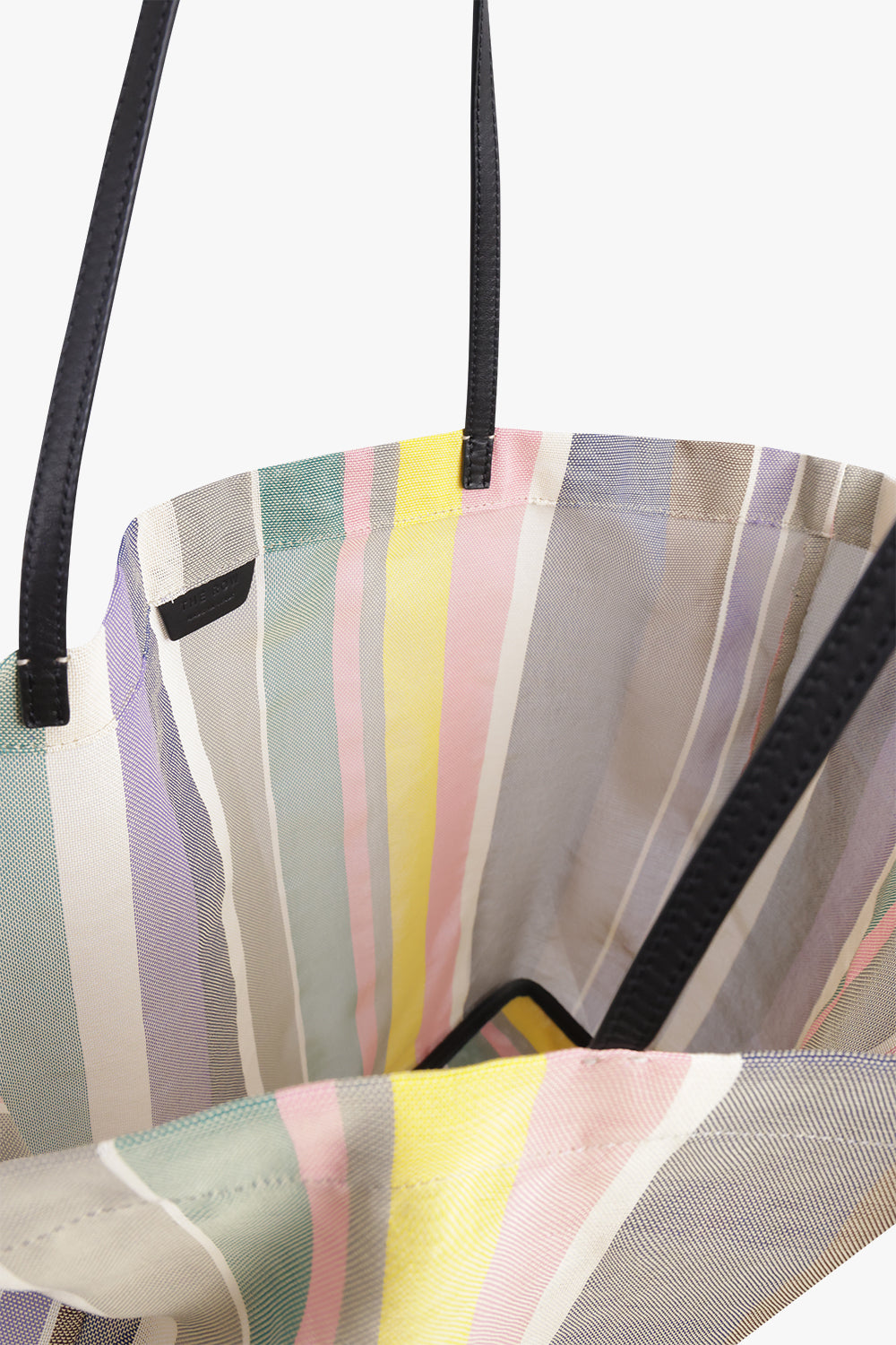 THE ROW BAGS STRIPE / Pink/Multi Barn Mesh Tote | Pink/Multi