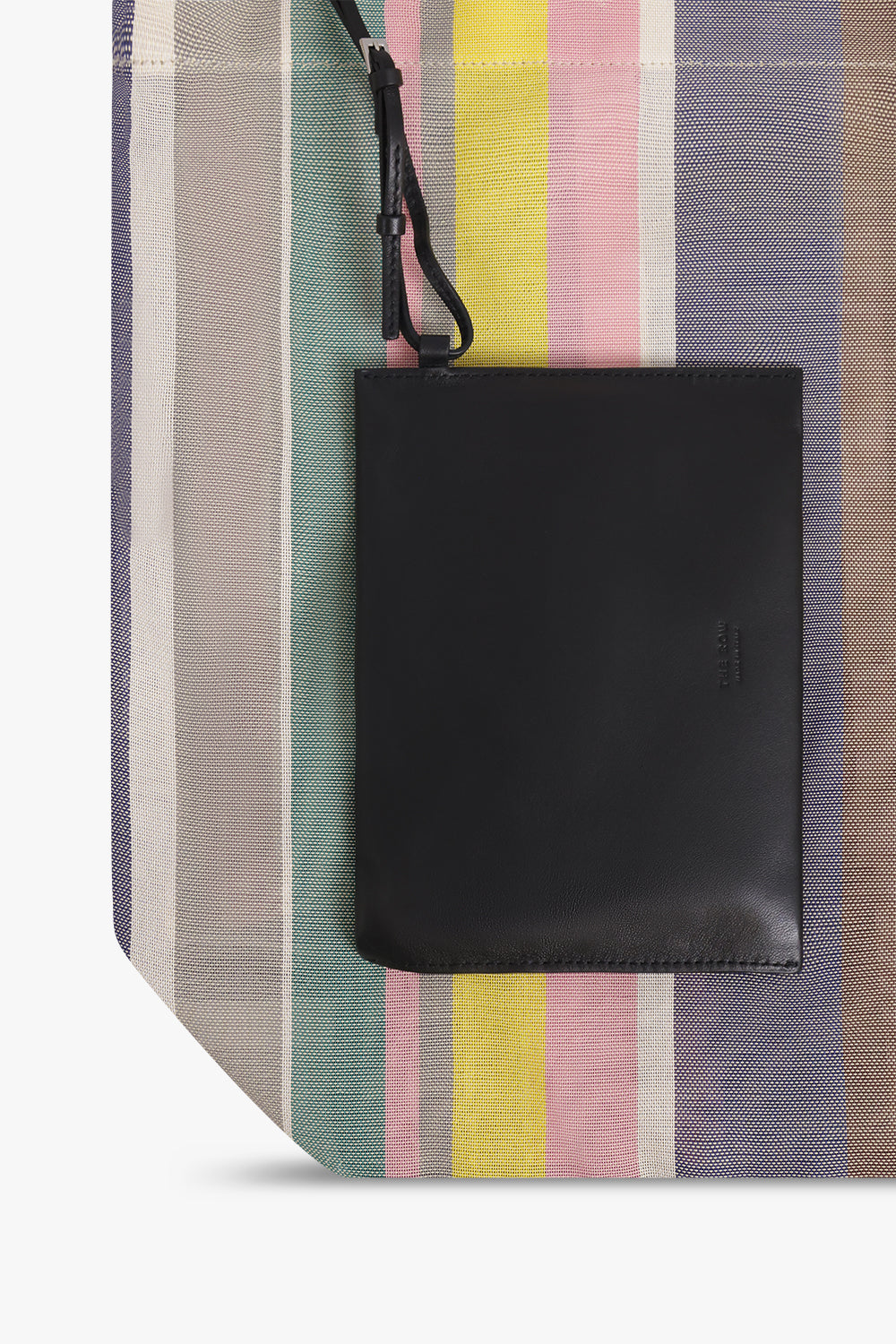 THE ROW BAGS STRIPE / Pink/Multi Barn Mesh Tote | Pink/Multi