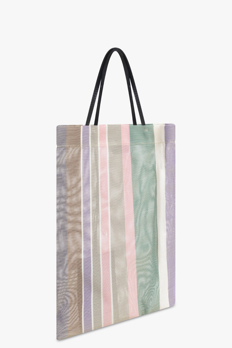 THE ROW BAGS STRIPE / Pink/Multi Barn Mini Mesh Tote | Pink/Multi