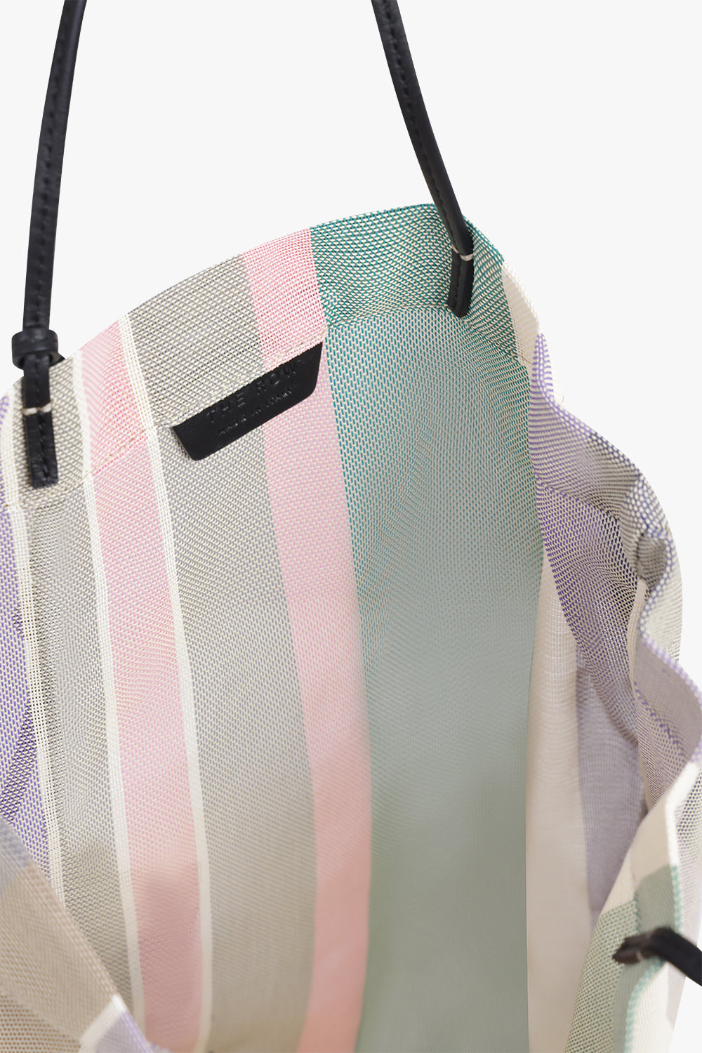 THE ROW BAGS STRIPE / Pink/Multi Barn Mini Mesh Tote | Pink/Multi