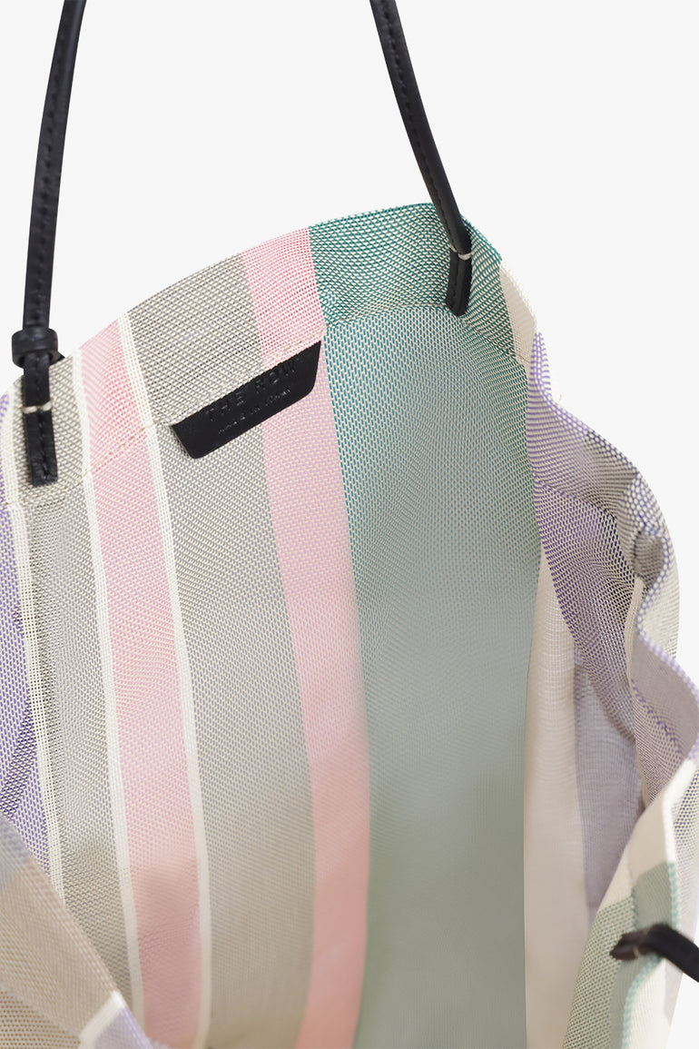 THE ROW BAGS STRIPE / Pink/Multi Barn Mini Mesh Tote | Pink/Multi